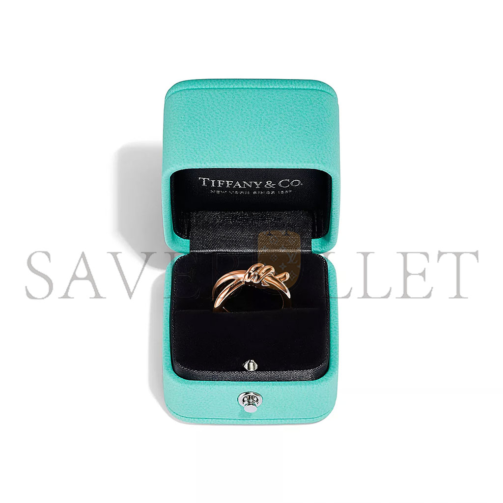 TIFFANY KNOT DOUBLE ROW RING 70153521